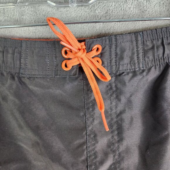 Men's Nike Black & Orange Athletic Shorts 9" Inseam Size XL - Picture 4 of 13